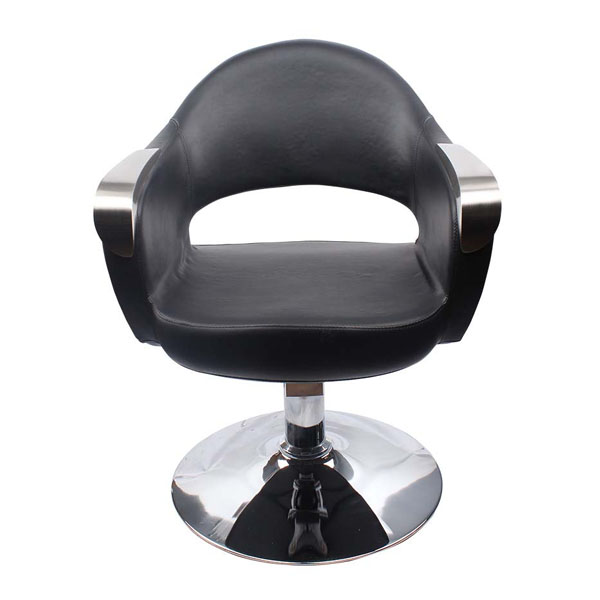 Hair Salon Cutting Chair (Black) - Ikonic World