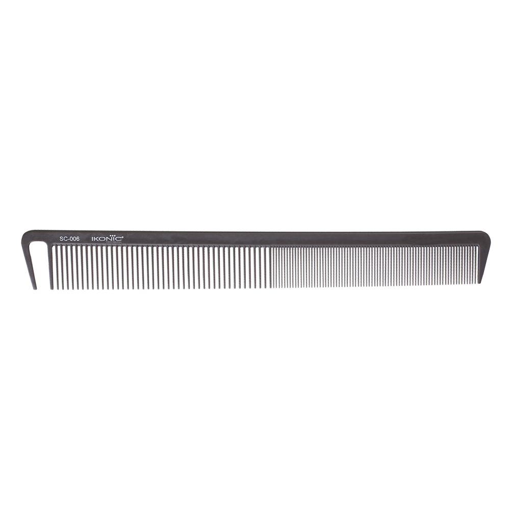  Silicon Heat Resistant Hair Comb (Grey) - Ikonic World