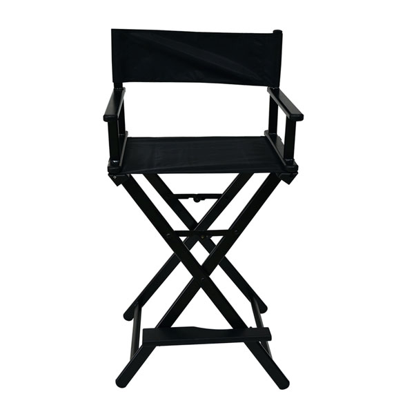 JL-009-B Makeup Folding Chair (Black)